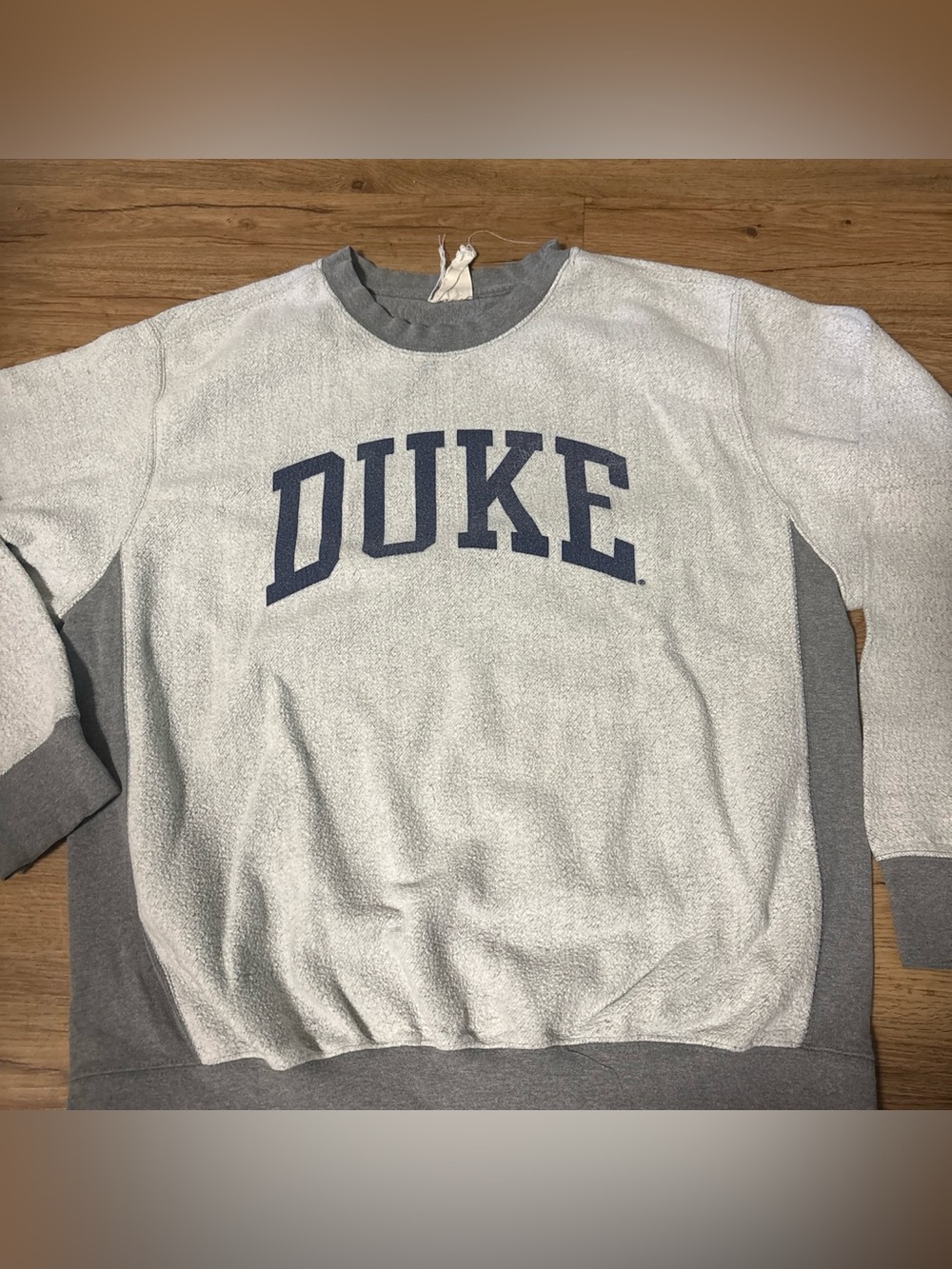 Duke Grey Crewneck Sweatshirt